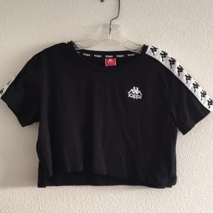 Cropped Kappa T shirt